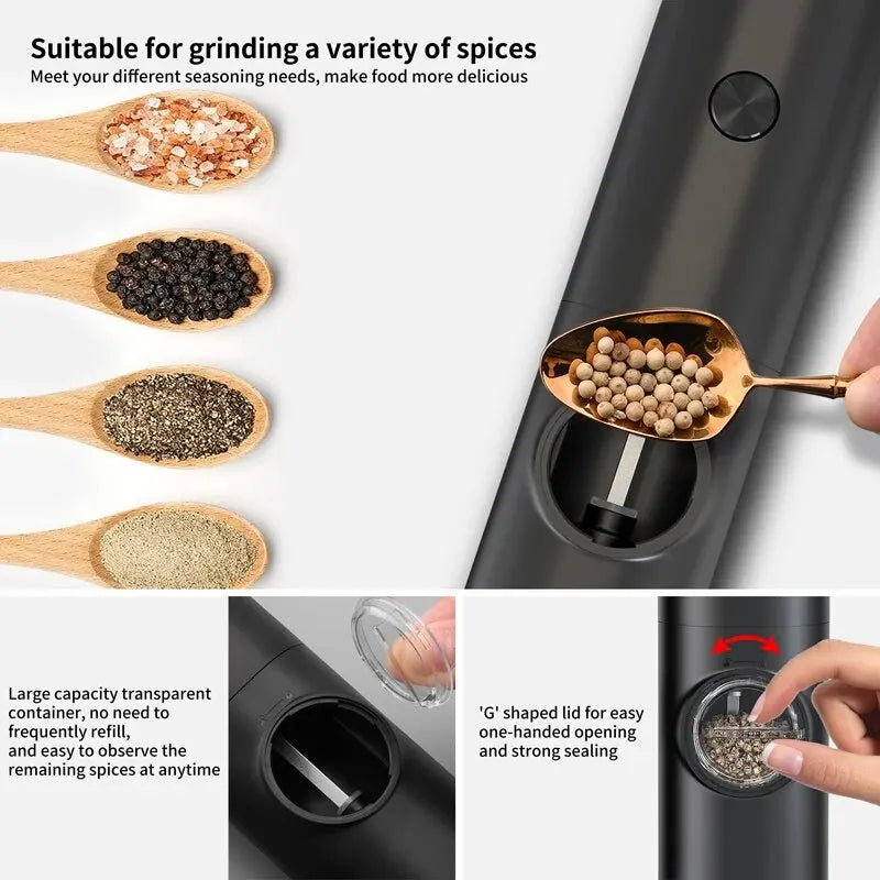 Electric Automatic Salt & Pepper Grinder